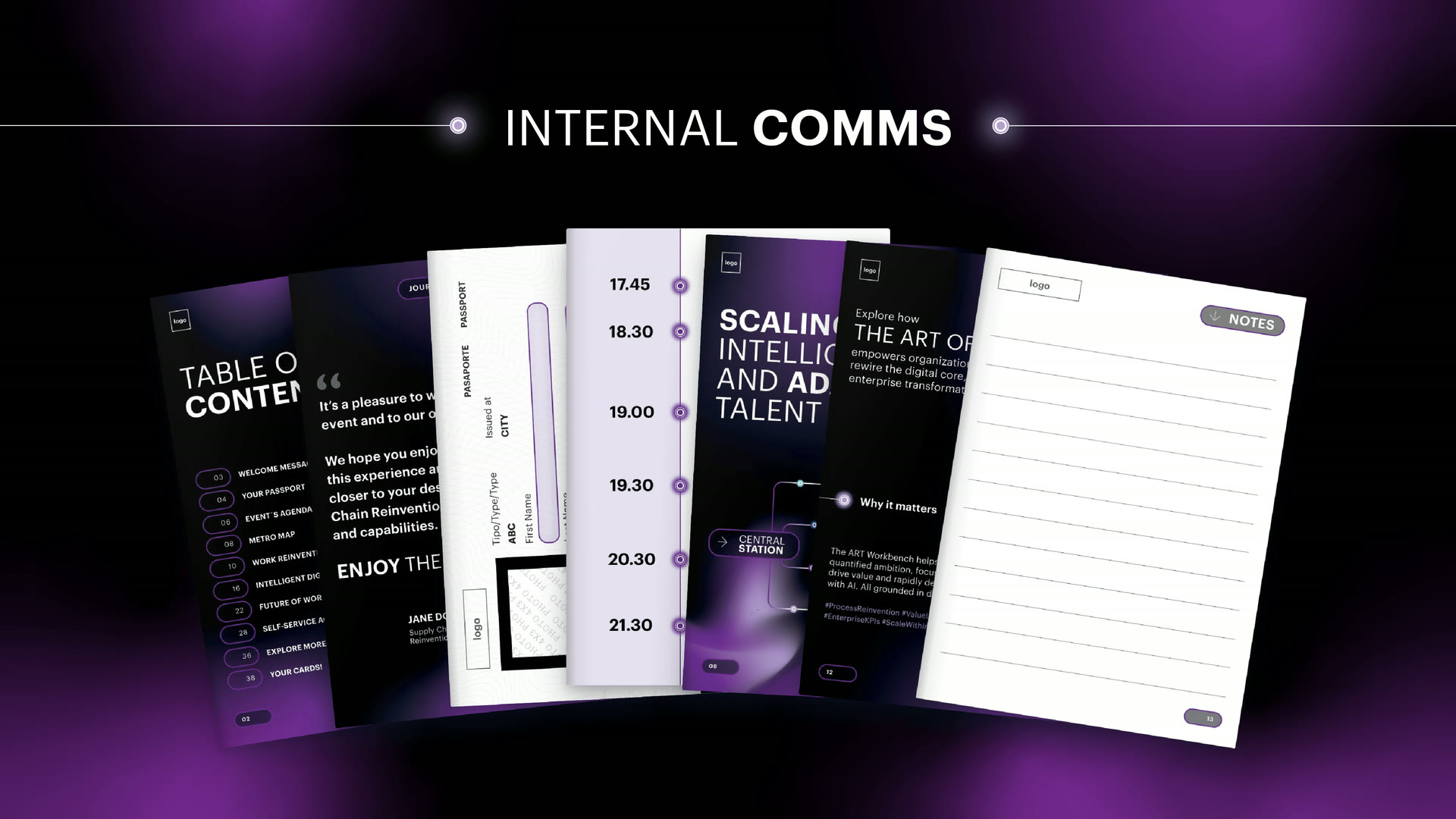 Internal Comms Events cover
